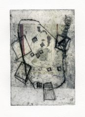 Biancuzzi - Waiting for time - Gravure en taille douce et transfert photographique